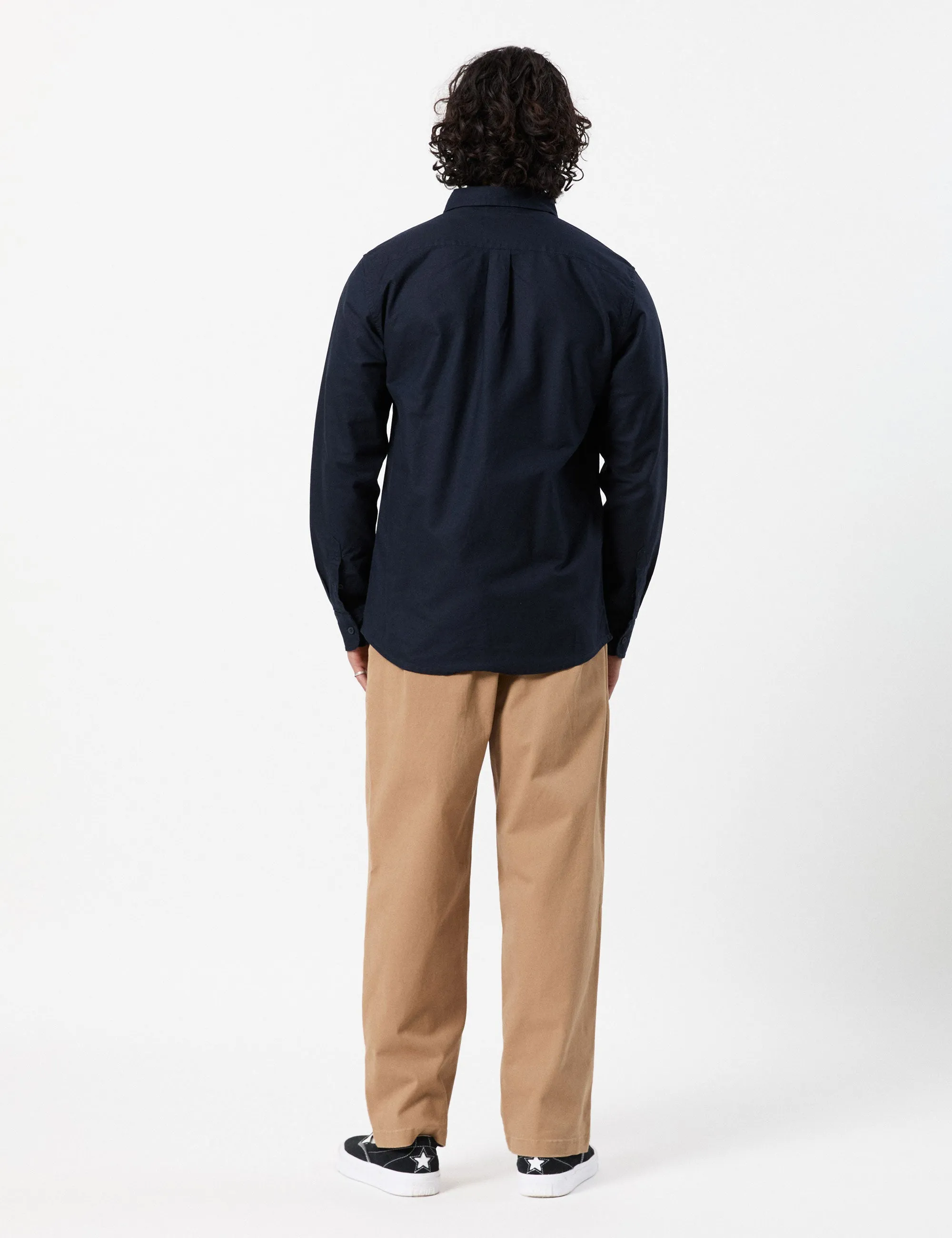 York Long Sleeve Shirt - Navy