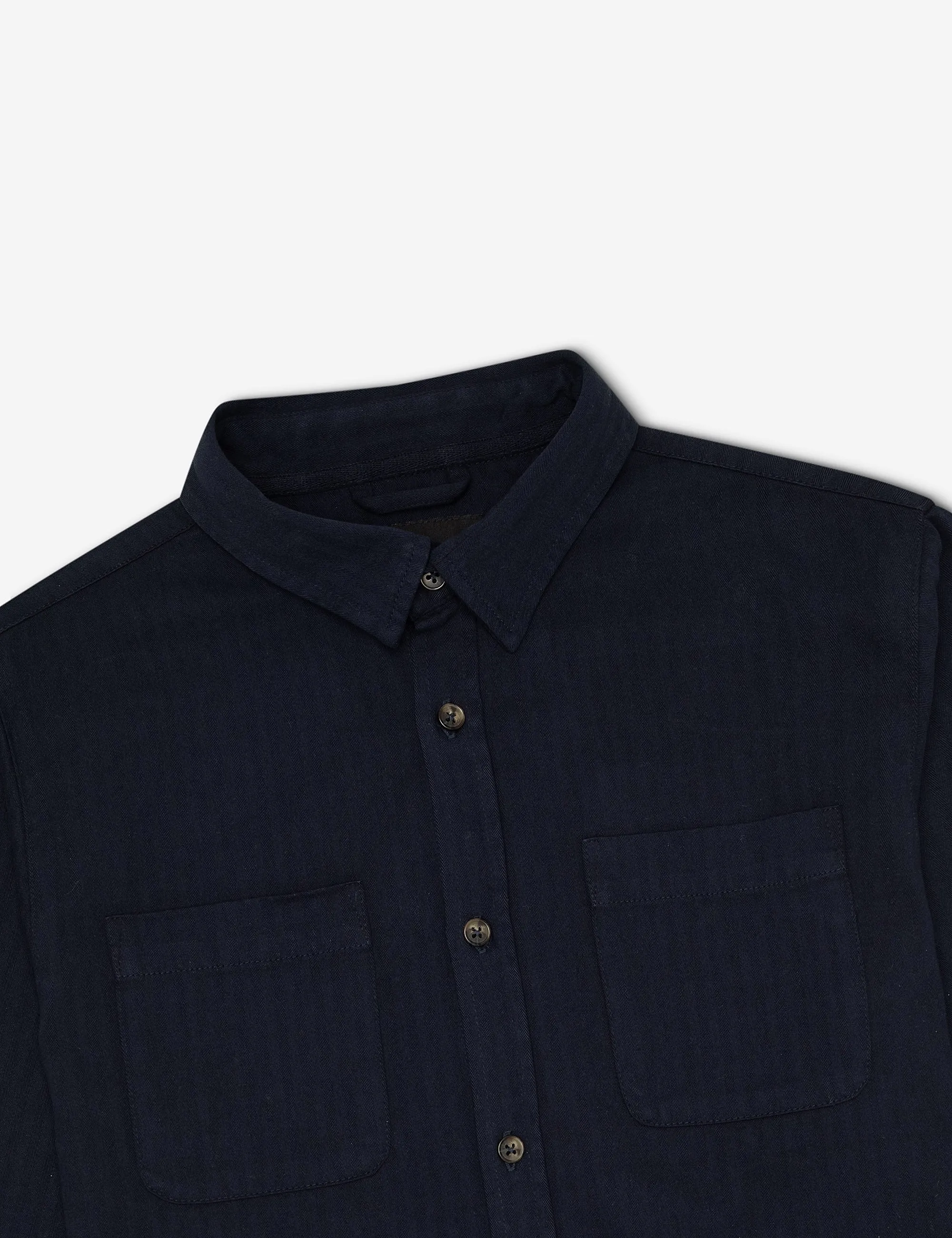 York Long Sleeve Shirt - Navy